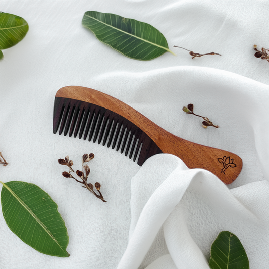 Rosewood Comb with Handle